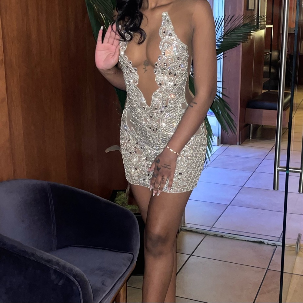 Custom dress.